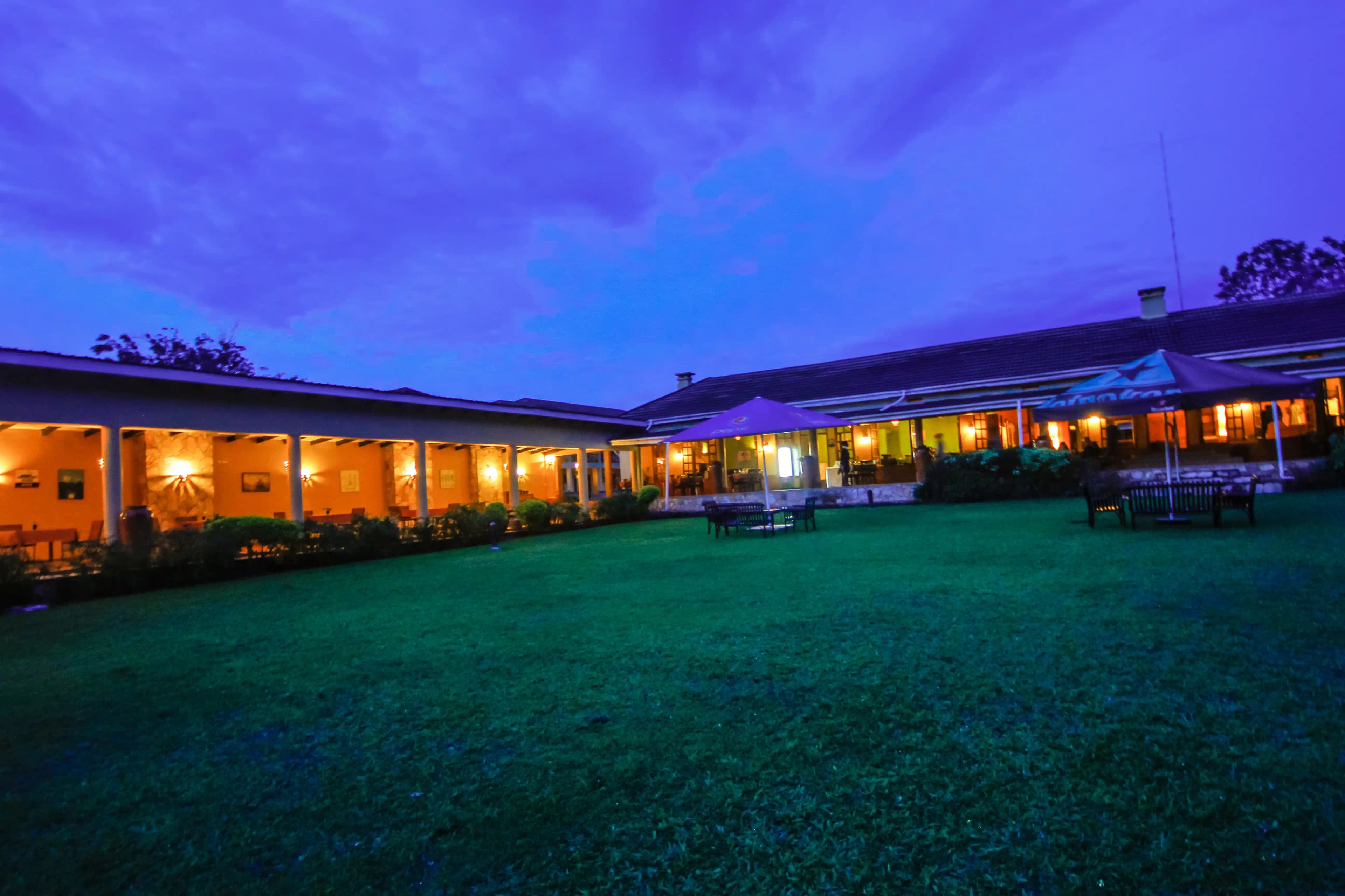 Hotel at night